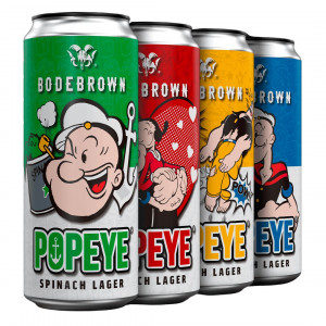 Cerveja Brasileira Bodebrown Popeye German Lager Lata 473ml