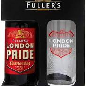 Fullers LONDON PRIDE, copo de vidro, 568ml