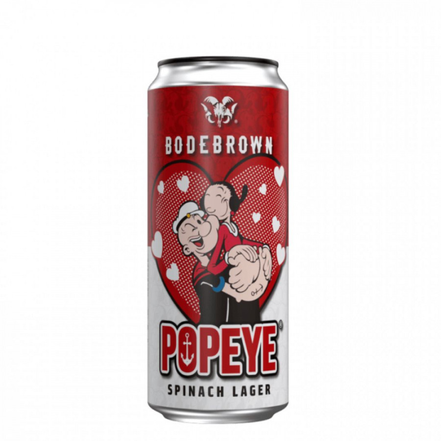 Cerveja Brasileira Bodebrown Popeye German Lager Lata 473ml