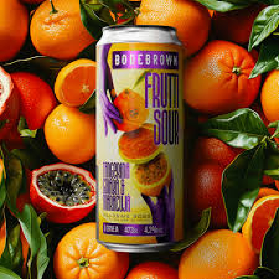 CERVEJA BODEBROWN LATA FRUTTI SOUR 473ML