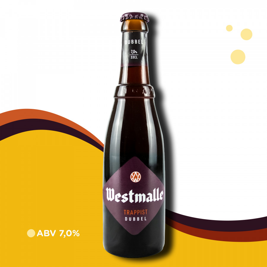 CERVEJA TRAPPIST WESTMALLE DUBBEL 330ML