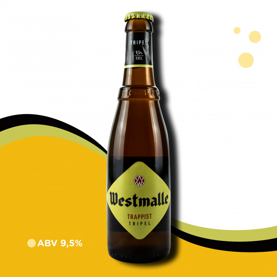 CERVEJA TRAPPIST WESTMALLE TRIPPEL 330ML